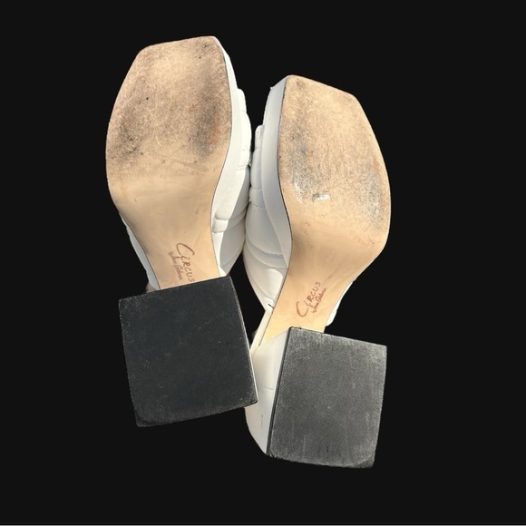 🌻CIRCUS Sam Edelman off-White Marlie Platform Mules Size 7 (read description) - Picture 8 of 12